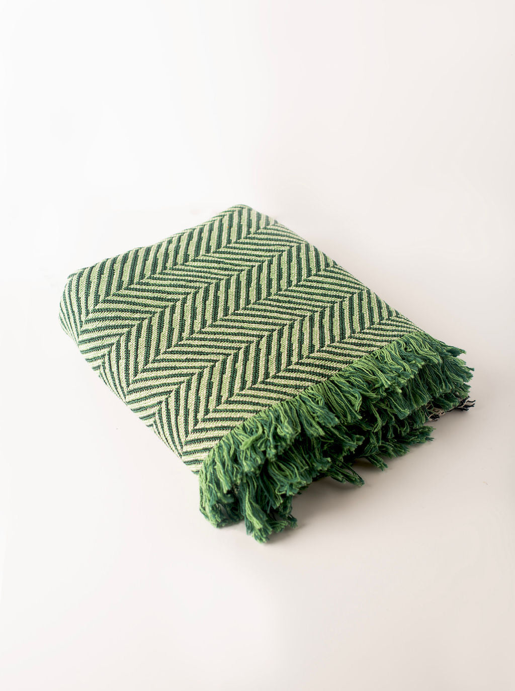 Henry — Verbena - Reversible Woven Blanket with Fringe